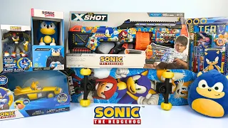 Sonic The Hedgehog Unboxing Review | Super Speed Skateboard | X Shot Blaster