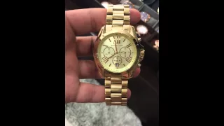 Michael Kors Bradshaw Chronograph Gold-tone Men's Watches MK5605