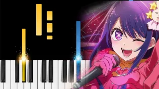 Oshi no Ko OP - Idol - EASY Piano Tutorial