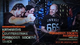 Forbidden Society b2b Katharsys b2b Counterstrike @ Cross Club 30.01.2015