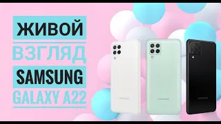 Samsung Galaxy A22-Живой Взгляд+Тест