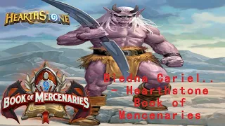 Biedna Cariel - Hearthstone Book Of Mencenaries/Księga Najemników