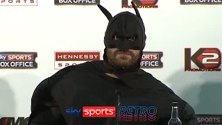 When Tyson Fury dressed up as Batman