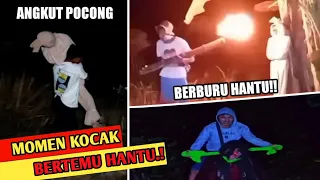 Manusia Bar-Bar! Momen Kocak Saat Bertemu Hantu Di Indonesia!!