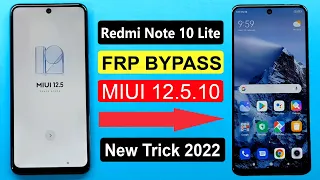 REDMI NOTE 10 LITE FRP BYPASS | MIUI 12.5 FRP LOCK BYPASS | REDMI NOTE 10 LITE GOOGLE ACCOUNT REMOVE