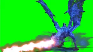 Green Screen and Black Screen Teleporting Dragon Effects