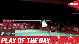 HSBC Play of the Day | A superb rally from Yamaguchi as she keeps Pusarla on the back foot