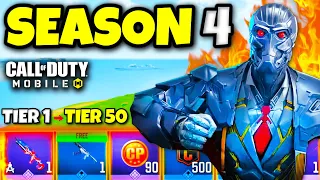 *NEW* SEASON 4 BATTLE PASS MAXED OUT in COD MOBILE