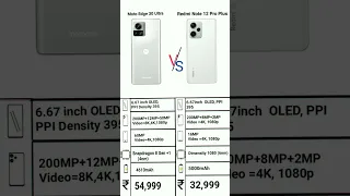 Moto Edge 30 Ultra vs Redmi Note 12 Pro Plus, Winner ? #short