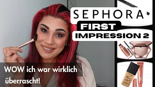 Sephora High End Make Up Produkte wie Nars, Fenty & Huda Beauty  Test l  First Impression l Elanhelo