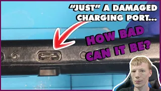 This Nintendo Switch Only Had A Bad Charging Port. How Bad Can That Really Get? Apparently Real Bad!