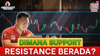 CKDS Ep 52 : Cara Menentukan Support dan Resistance Untuk Membeli dan Menjual Saham