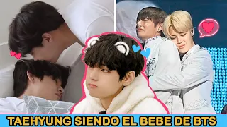 TAEHYUNG SIENDO EL BEBE DE BTS