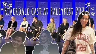 RIVERDALE CAST AT PALEYFEST LA 2022!!! meeting the cast of Riverdale & LA vlog (veggie grill order)