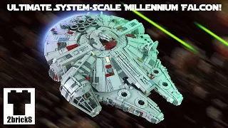 New MOC - Ultimate System-Scale Millennium Falcon! (Instructions available!)