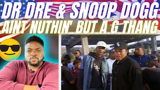 🇬🇧BRIT Reacts To DR DRE & SNOOP DOGG - AIN’T NUTHIN’ BUT A G THANG!