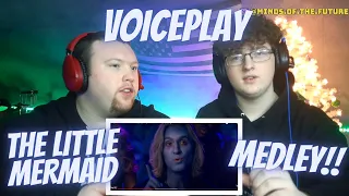 VoicePlay -The Little Mermaid - MEDLEY (feat. Rachel Potter) | Reaction!!