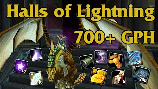 Halls of Lightning Prot Paladin Solo Farm Guide - 700+ Gold/Hour