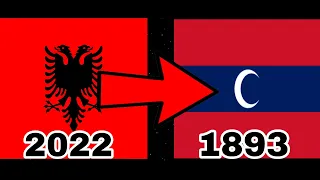 Historical flags of Albania