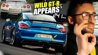 Power vs Agility! 1000hp Nissan GT-R & Porsche GT4 // Nürburgring