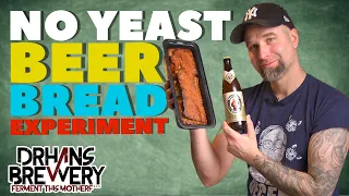 No Yeast BEER Bread Baking Experiment