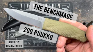 The Benchmade 200 PUUKKO (recently discontinued)