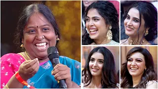 South Actresses Enjoying Deepa Shankar's Funny Speech on Receiving Her Award. Deepa Akka Speech