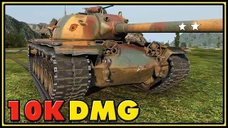 T110E5 - 10K Dmg - World of Tanks Gameplay
