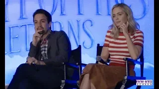 [FULL] Disney's 'MARY POPPINS RETURNS' Press Conference with Emily Blunt and Lin-Manuel Miranda