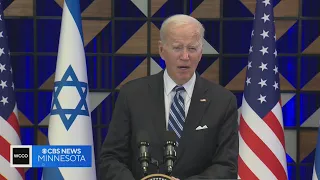 President Biden visits Israel amid war with Hamas