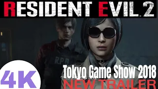 Resident Evil 2 Remake NEW Tokyo Game Show 2018 Trailer | 4K