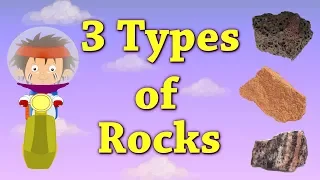 3 Types of Rocks | #aumsum #kids #science #education #children
