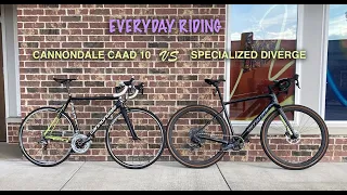 Specialized Diverge Expert Carbon Review & Cannondale CAAD 10 Comparison