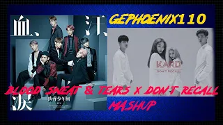 BTS/K.A.R.D - Don't Recall/Blood Sweat and Tears mashup