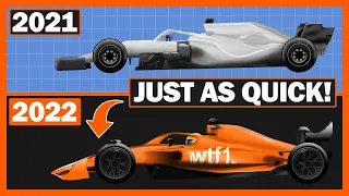 How the NEW 2022 F1 car won’t be slower than last year