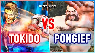 SF6 🔥 Tokido (Luke) vs Pongief (Zangief) 🔥 Street Fighter 6