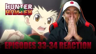 Rookie Crushers CRUSHED! | Hunter x Hunter Ep 33-34 Reaction