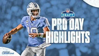 Drake Maye UNC NFL Pro Day Highlights | Inside Carolina Video