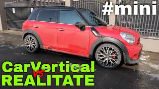 Second hand: Mini Countryman JCW. PLUS: CarVertical vs Realitate