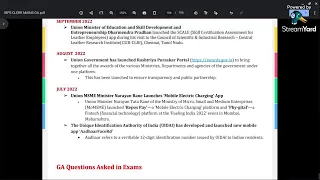 PART 03 // JULY TO SEPTEMBER COMPLETE CURRENT AFFAIRS REVISION