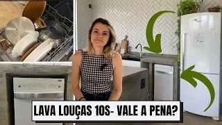 Lava Louças 10s vale a pena? Review completo e manutenção de limpeza.