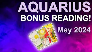 AQUARIUS 🔮 "Getting Serious About This Brand New Chapter!!" May 2024 #tarotreading  #monthlytarot