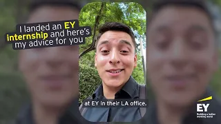 Landing an Internship at EY