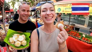 What we ate at RAMKHAMHAENG NIGHT MARKET Bangkok Thailand