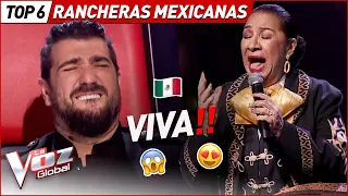 Best RANCHERAS on The Voice Senior