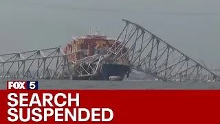 Baltimore bridge collapse: Search suspended | FOX 5 News