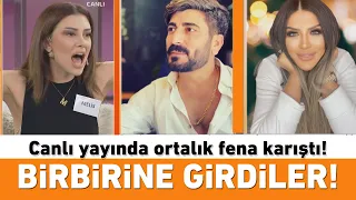 Kısmetse Olur Melis Buse çılgına döndü! Fenomenler canlı yayında birbirine girdi