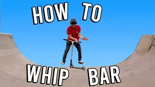 HOW TO WHIP BAR ON A SCOOTER