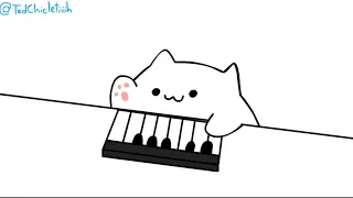 BongoCat tocando Wii Music remix