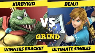 The Grind 161 - KirbyKid (K Rool) Vs. benji (Link) Smash Ultimate - SSBU